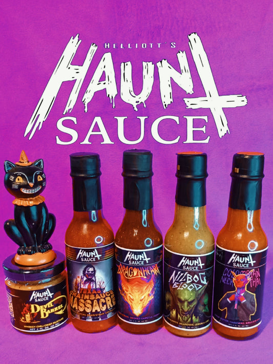 5 sauce sampler pack *GREAT FOR GIFTS!*