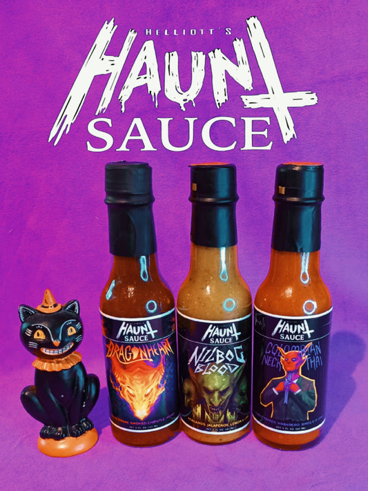 Hot Sauce Trio gift box set